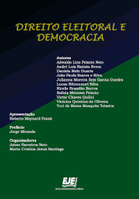 Direito Eleitoral e Democracia. Capa azul e verde.