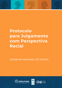 capa com fundo laranja e sombra em perfil de mulheres no topo.