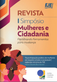 Capa laranja. Letras coloridas. Ilustração com cinco mulheres diversas.